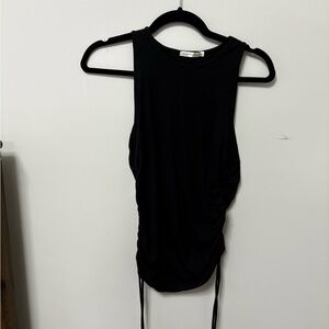 Chic Black Sleeveless Tank Top
